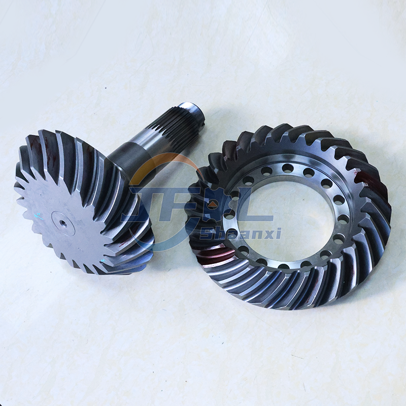Stock Available Truck Parts HD90149320072 Rear Axle Circular Gear Accessories Bevel Gear Pair Gear Ratio 21:28 for Shacman