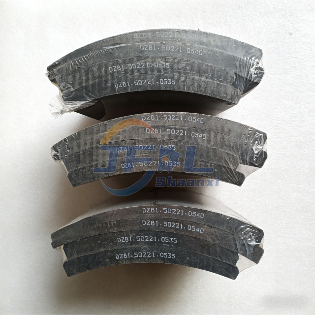 81.502221.0540 81.502221.0535 前刹车片(A大片) 前刹车片(B小片) (1)