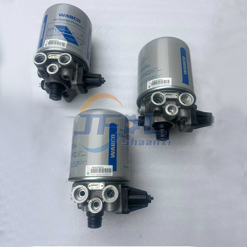 Truck Parts WG9000360574 Air Dryer Assembly 1.25MPa with Control Port for Sinotruk HOWO A7 Heavy Trucks