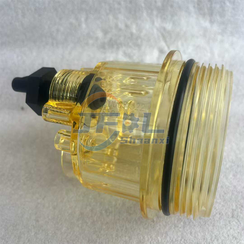 Engine System Parts Water Cup Assembly 612600081322 Fuel-water Separator Water Cup for Sinotruk Howo And Shacman Delong Trucks