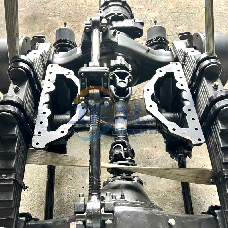 Manufacturer supply Dongfeng Truck Spare Parts 10T Chassis Rear Axles Suspension Assembly