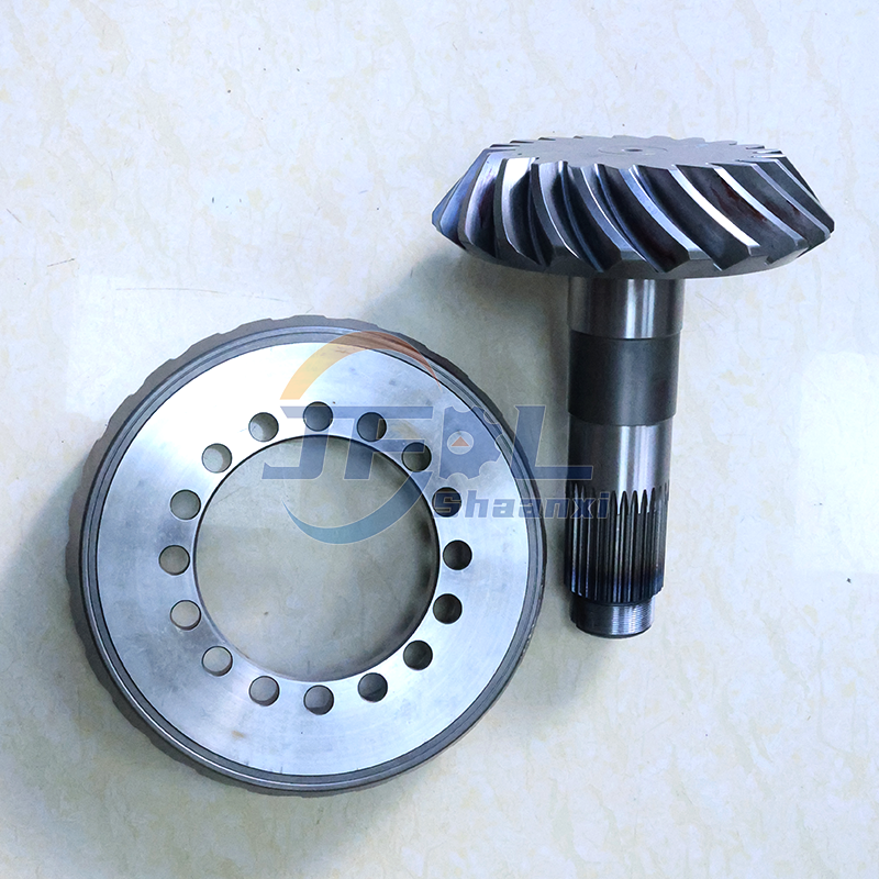 Stock Available Truck Parts HD90149320072 Rear Axle Circular Gear Accessories Bevel Gear Pair Gear Ratio 21:28 for Shacman