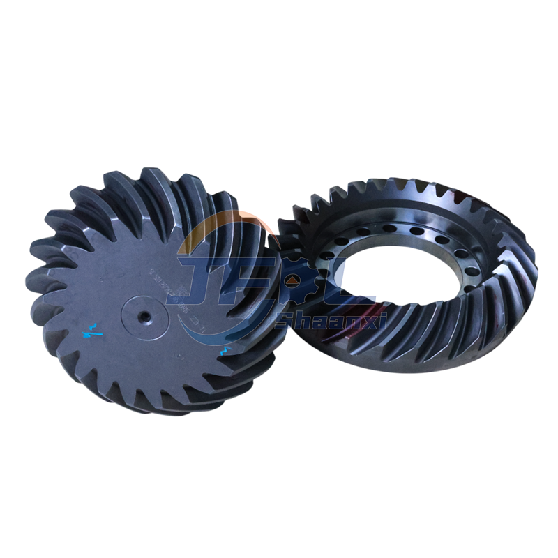 Stock Available Truck Parts HD90149320072 Rear Axle Circular Gear Accessories Bevel Gear Pair Gear Ratio 21:28 for Shacman