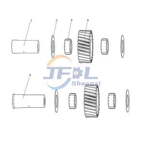 Howo Truck Drive Train Systems Parts AC22090500102 Idler Shaft Assembly