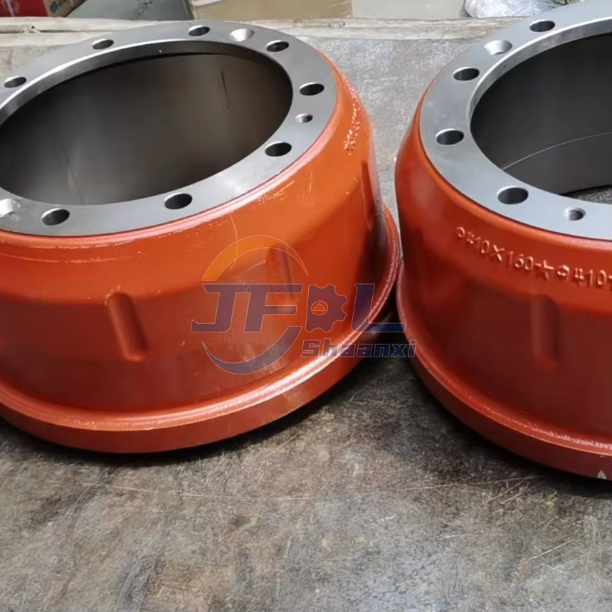 Heavy Duty Shacman F3000 Dongfeng Auman Truck Spare Parts DZ9112340006 Truck Chassis Accessories Rear Brake Drum