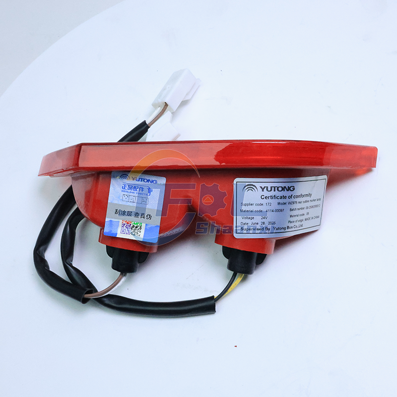 Manufacturer Supplies Bus Parts 4114-00097 4114-00096 Rear Position Light Spare Parts for Kinglong And Yutong Brand Buses