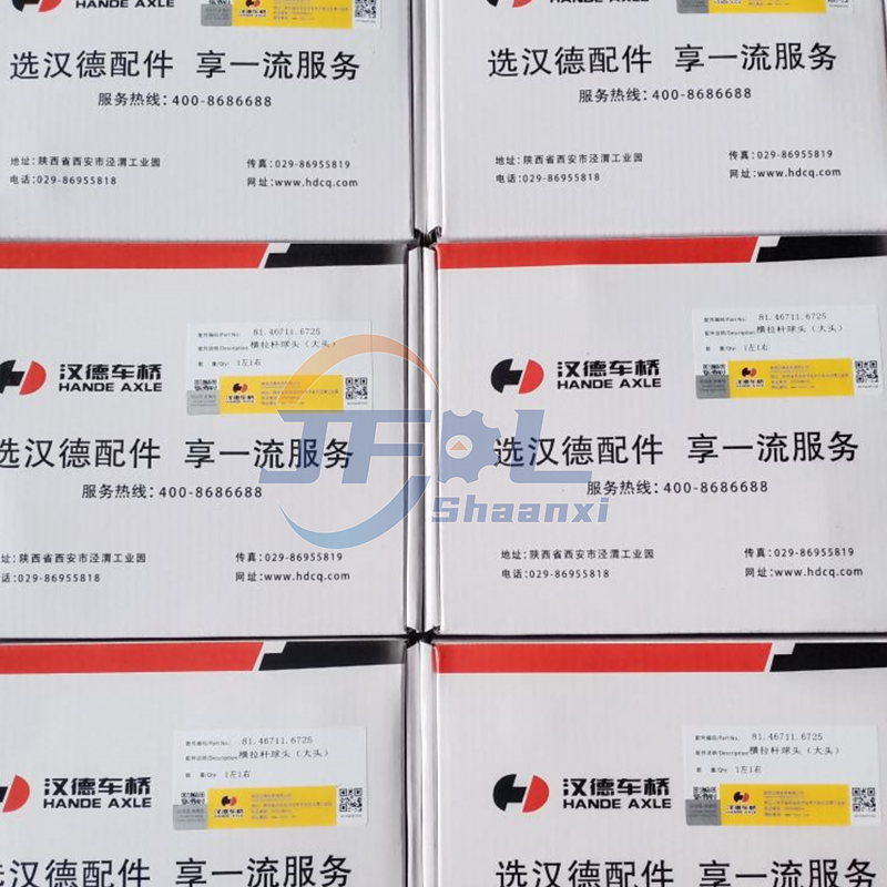 Shacman Delong X3000M3000F3000H3000 Steering System Truck Parts: Left And Right Tie Rod Ball Joints 81.46711.6725