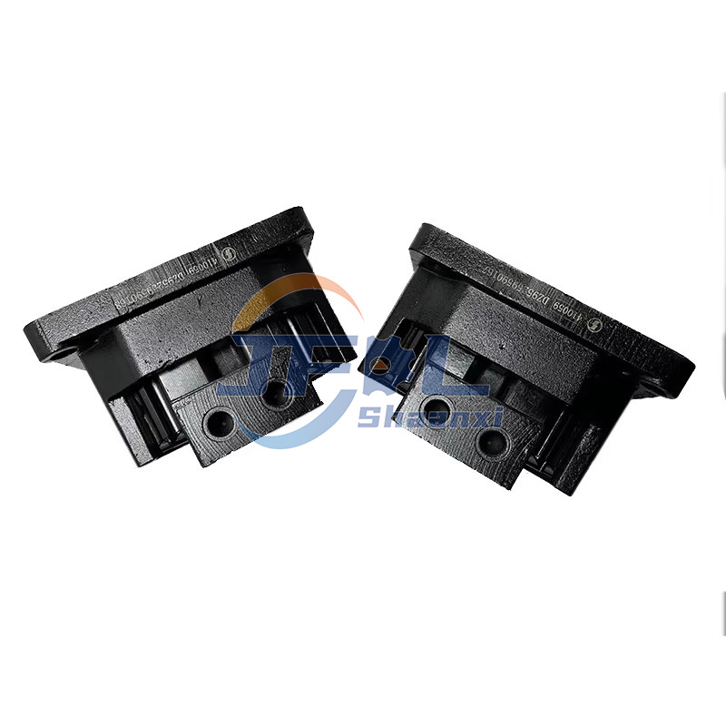 Original Shacman X3000 M3000 Truck Spare Parts Front Suspension Bracket DZ95259590167 DZ95259590168 Engine Shock Absorber Pad