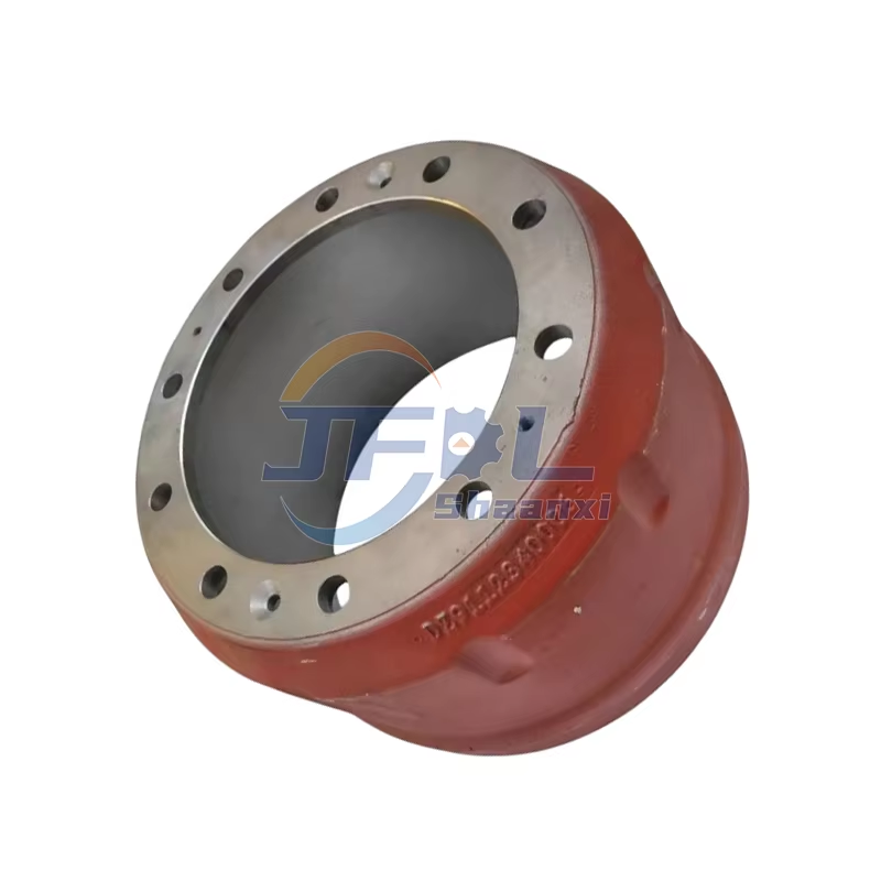 Heavy Duty Shacman F3000 Dongfeng Auman Truck Spare Parts DZ9112340006 Truck Chassis Accessories Rear Brake Drum