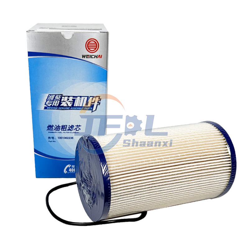 Shacman X3000 Sinotruk HOWO T7H FAW J6P Weichai Engine Parts Fuel 1001362236 Filter Element