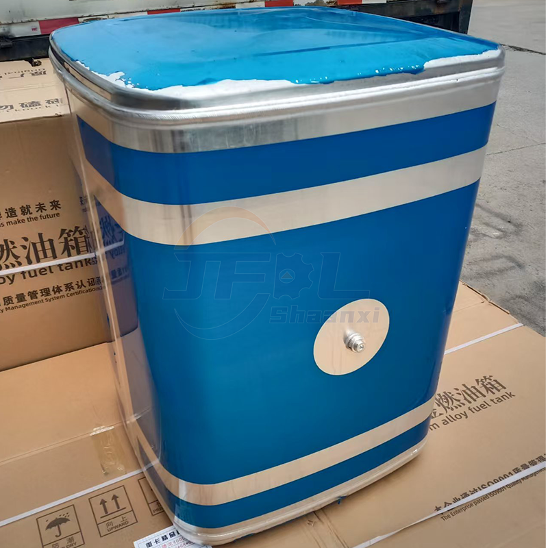 Wholesale Supply Shacman X3000 M3000 New M3000 Truck Spare Parts Aluminum Alloy 400L Fuel Tank Assembly DZ9114552790