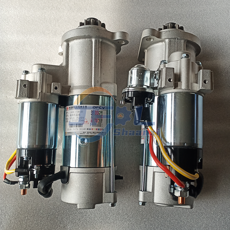 High-quality L300H-3708100 11-tooth Starter Motor for Dongfeng Heavy-duty Trucks