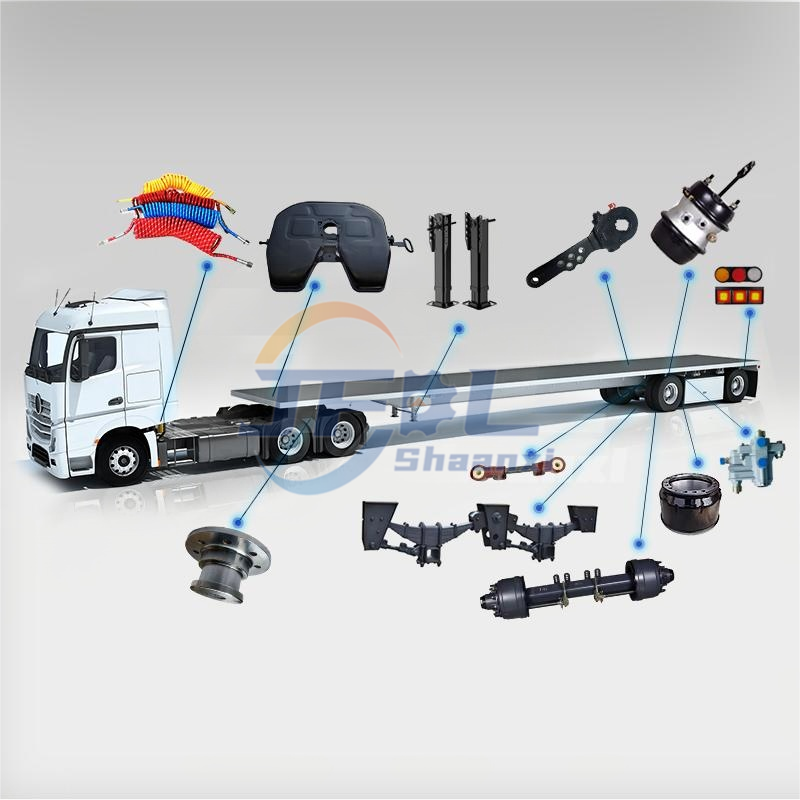 China Factory Supply for Heavy Duty Trailer Semi-trailer Transporter Parts Accessories Original BPW Axle Fuwa Axle Spare Parts