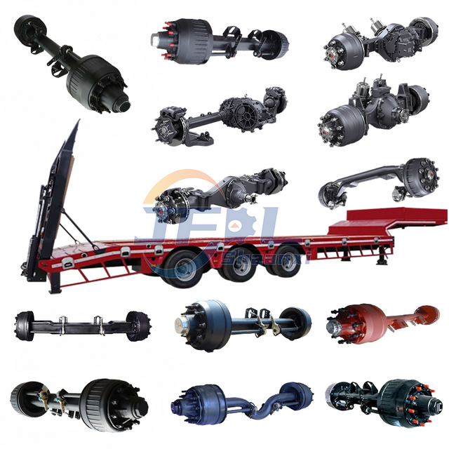 Chinese Supplier Truck 1840mm 14t BPW German Axle Boat Trailer Parts
