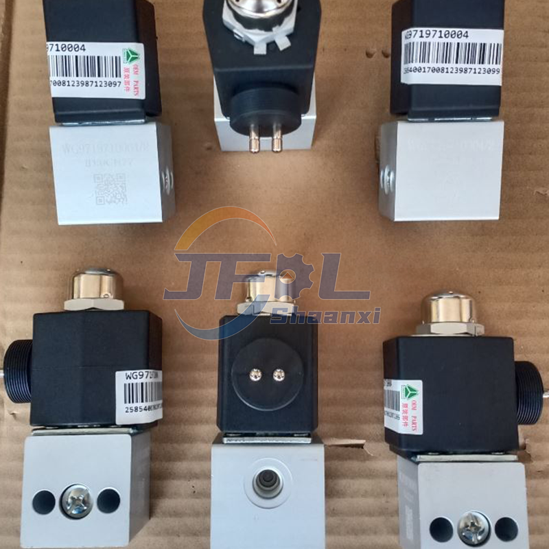 Heavy Duty Truck Parts Sinotruk HOWO Spare Parts WG9719710004 Solenoid Valve (P99 Connector)