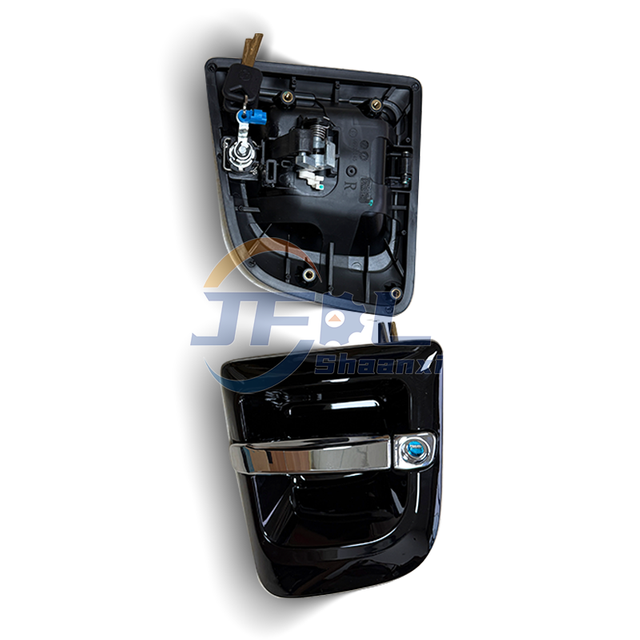 Original Shacman X5000 Body Spare Parts Cabin Door Outer Handle Lock with Key DZ14251340036 DZ14251340037