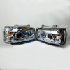 High Quality Sinotruk Howo 371 Truck Spare Parts Headlamp Left Right LED Headlights WG9719720002 WG9719720001