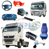 Chinese Supplier Sinotruk Howo Truck Spare Parts A7 T7H TX7 TX T5G NX Truck Accessories Engine Transmission Braking Body Parts