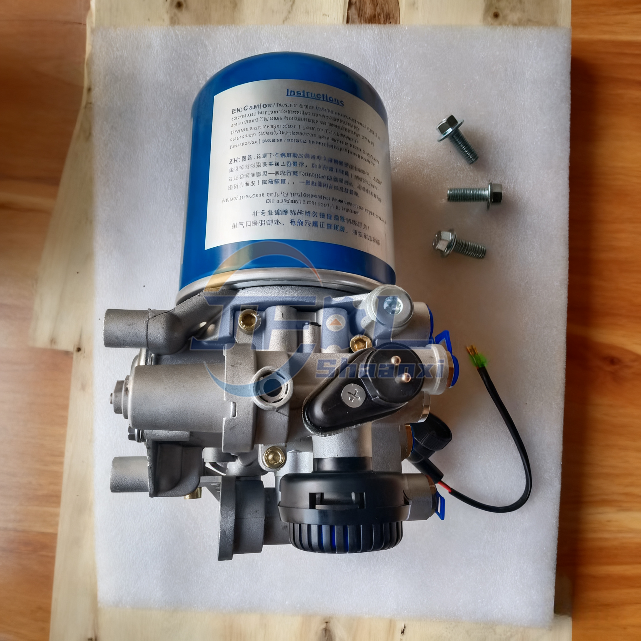 Dryer Assembly with 6 Circuits Shacman Dry Air Filter Wabco shacman Delong X5000 X3000 L5000 F3000 X6000 H6000 M3000 Air Dryer Assembly DZ96189361087 