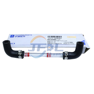 High-quality Original Bus Spare Parts 1311-00844 Water Tank Sight Tube Expansion Tank Sight Tube L=165mm for Yutong Buses