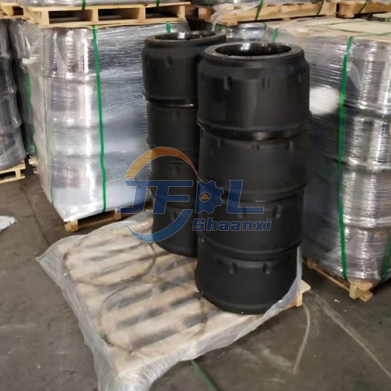 81501100144 Rear Brake Drum 81501100232 Front Brake Drum for Shacman Heavy Duty Trucks