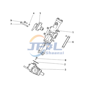 Howo Truck Drive Train Systems Parts AC2209210000001 9-speed Small Cover Assembly (left Booster, Combined)