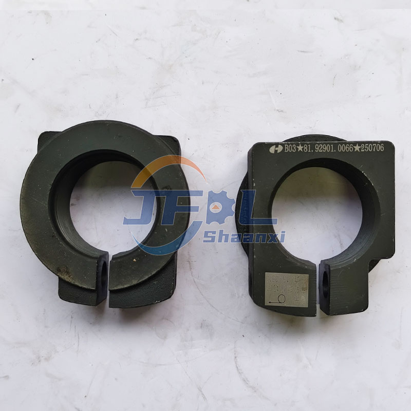 Shacman X3000 Truck Chassis Spare Parts Knuckle Nut 81.92901.0066 Front Axle Hub Nut