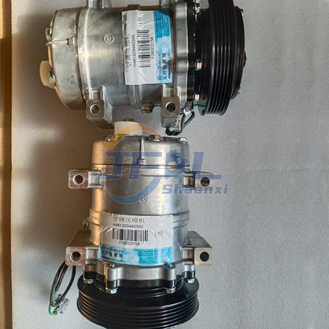 Air Conditioning Auto Ac Compressor 12V for Foton Auman GTL Foton H4 Heavy Truck 17B008-1 H4812034403A0 24v