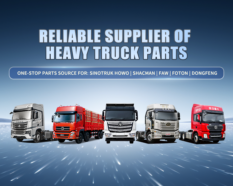 Heavy truck parts supplier for Sinotruk Shacman FAW Foton Dongfeng