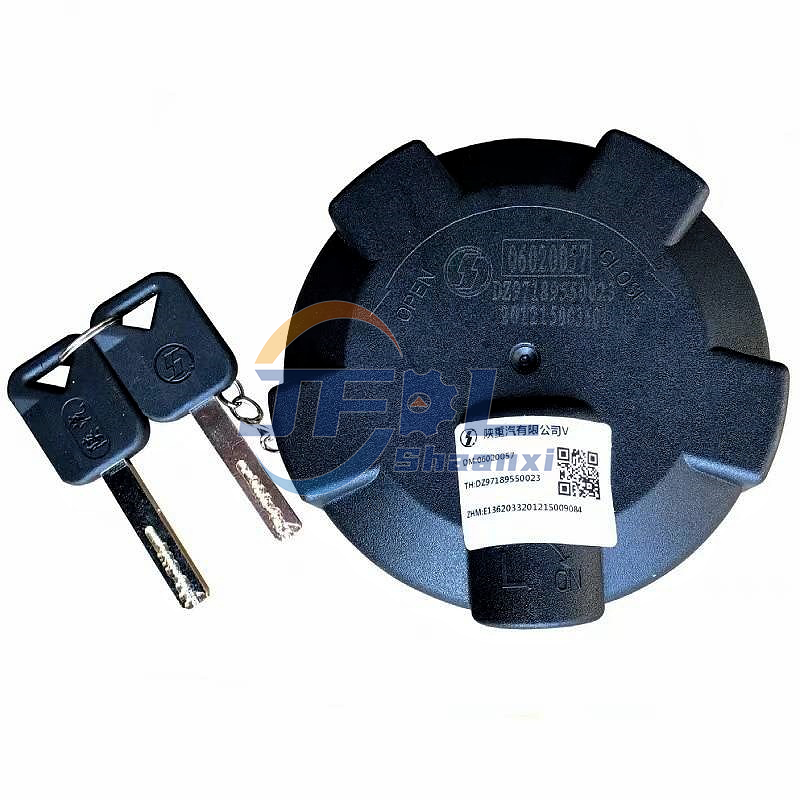 SHACMAN Delong X3000 Truck Locking Fuel Tank Cap DZ97189550023 for Heavy Duty Diesel Fuel Tank Anti-Theft Lid