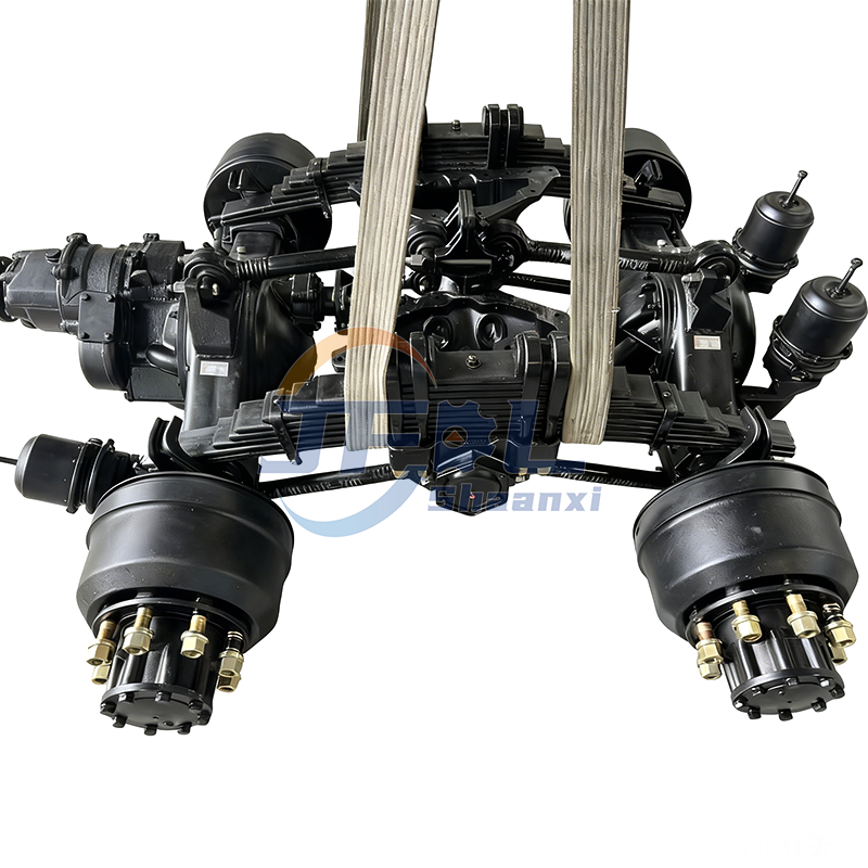Manufacturer supply Dongfeng Truck Spare Parts 10T Chassis Rear Axles Suspension Assembly