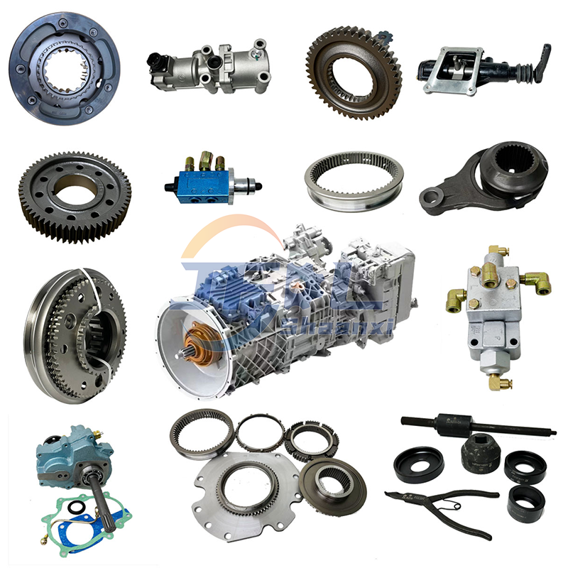 Fast Transmission 10JS140 10JSD160 12JS240 Sinotruk Howo Truck Transmission HW19710 HW20716 and Other Gearbox Spare Parts