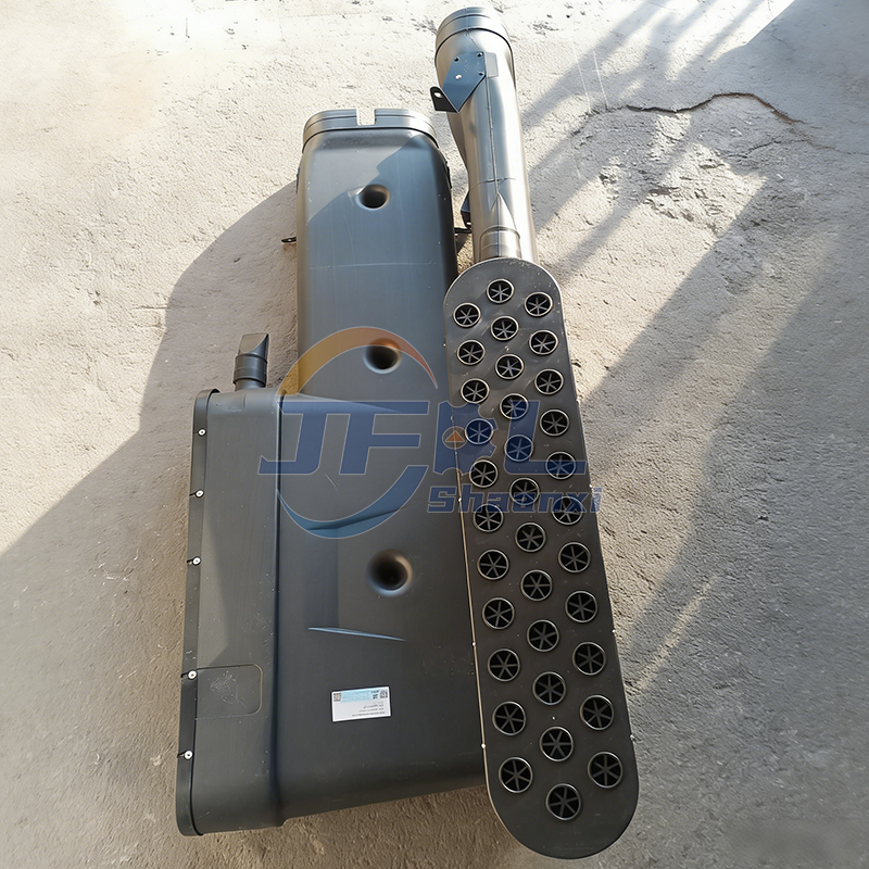 Shacman Delong F3000 Air Filter Intake Manifold Assembly DZ93259190005 Intake Flat Pipe with Support Assembly