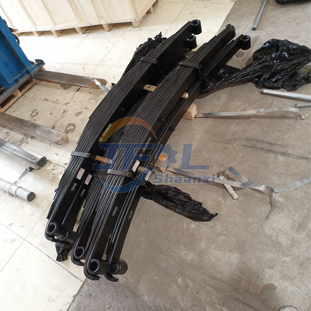 High-Quality Heavy Truck Suspension Front Leaf Spring Assembly for Shacman F3000 X3000 Left And Right Leaf Spring Assemblies SZ970000795 SZ970000796