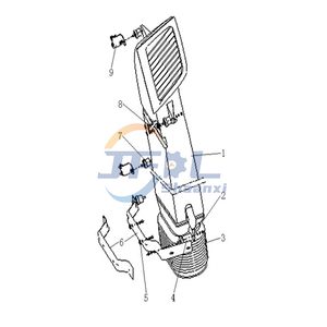 Truck Engine Spare Parts Air Intake System(without Side Deflector)