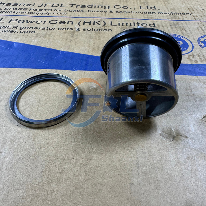 Shacman Delong Truck Spare Parts F3000/X3000 Weichai WP10/WP12/WP13 Engine Thermostat Valve 71 Degree 33814-71 Thermostat Assembly Accessories