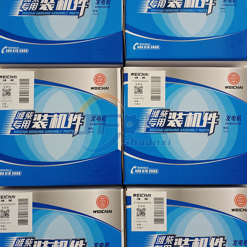 Global Shipping Weichai Generator Assembly Alternator Assy 612600090630 Is Suitable for WP10 WD615 WD10 And WD12 Engine Series