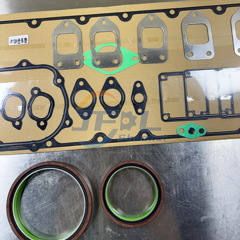 Shacman Delong Truck Spare Parts X5000/X5000S/X6000/M3000S/X3000 HOWO MAX/TX Full Gasket Kit P10.5H Overhaul Gasket Set Accessories