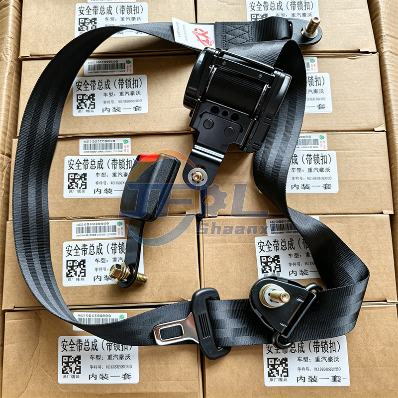 SINOTRUK HOWO A7 T7H T5G TX T7 SITRAK C7H C5H Truck Spare Parts Front Left Seat Belt Assembly WG1664560050 