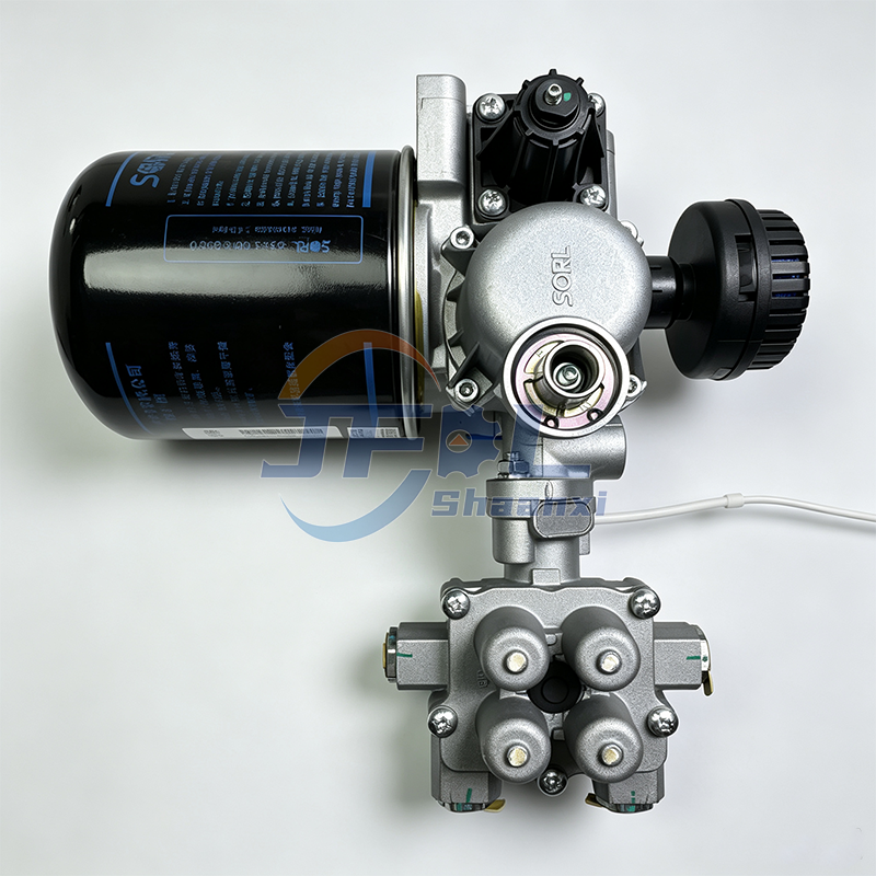 FAW J5P J6P Truck Spare Parts Air Dryer Assembly with Four-Circuit Protection Valve 35110070010P01