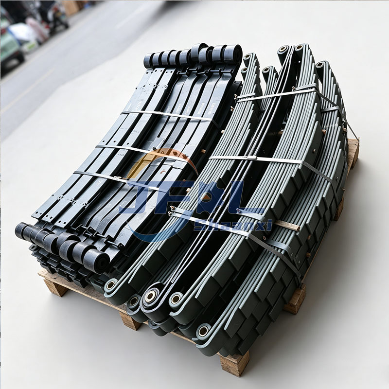 SinoTruck Howo Suspension System Parts Front And Rear Leaf Spring Assembly WG9931524011 WG9725522281 WG9725520789 