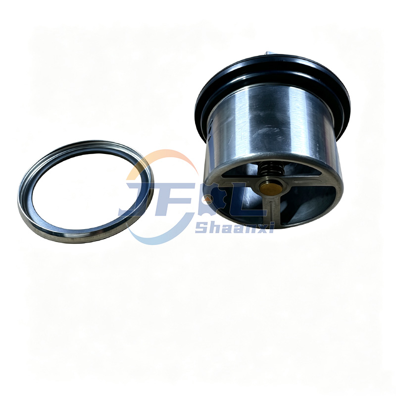 Engine Thermostat Valve 71 Degree 33814-71 Thermostat Assembly Accessories Rings for Shacman F3000/X3000 Trucks