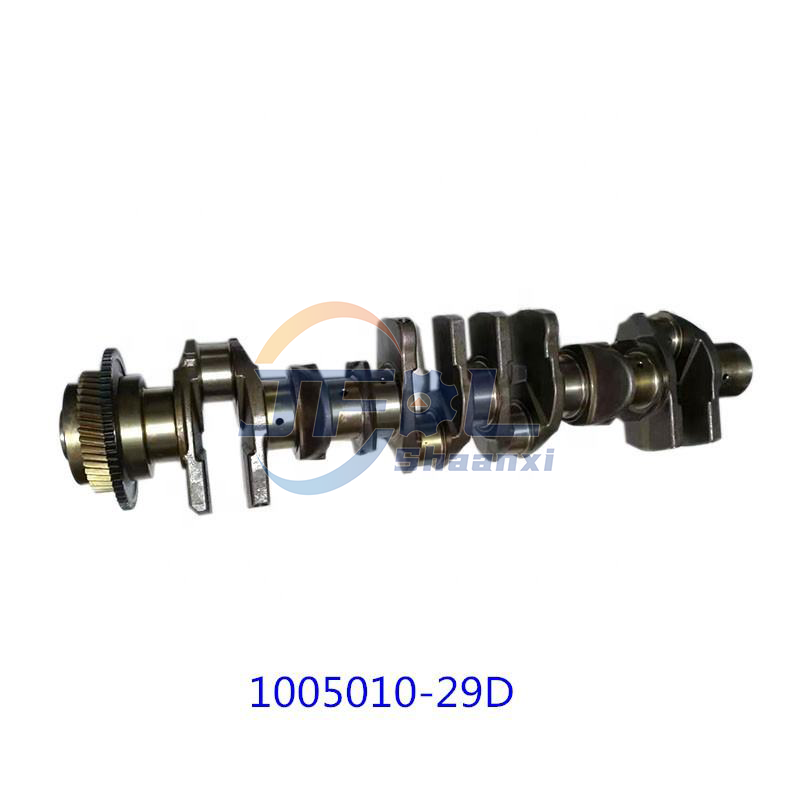 Weichai WP10 WD615 Diesel Engines Forged Steel Crankshaft Assembly 61560020029 SHACMAN Delong F2000 F300 X3000 Truck Spare Parts