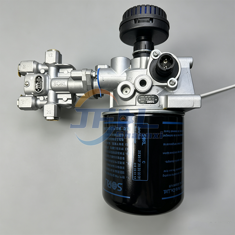 FAW J5P J6P Truck Spare Parts Air Dryer Assembly with Four-Circuit Protection Valve 35110070010P01