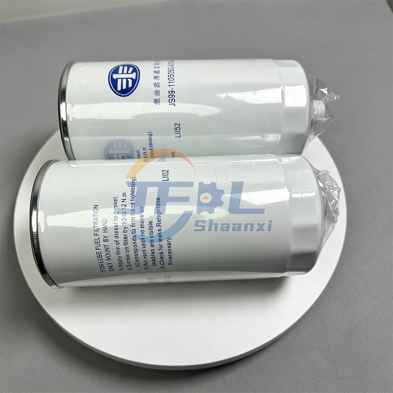 FAW J6 JH6 Truck Spare Parts Spin-On Diesel Fuel Filter Water Separator JS99-1105050-61CA Fuel Primary Filter