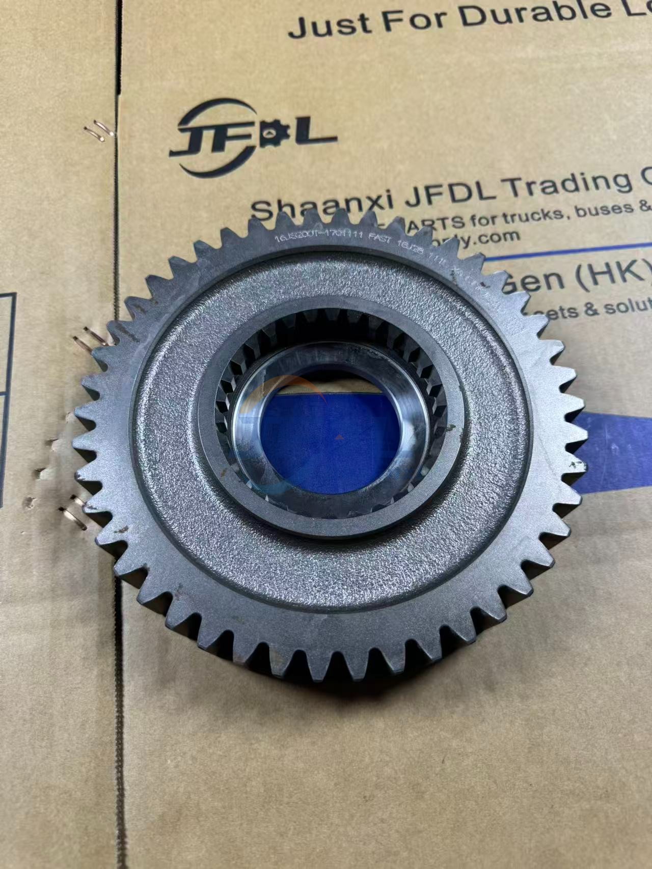 Truck Spare Parts Transmission system Pinion Main Shaft 1st Gear 16JS200T-1701111 For Shacman Delong F3000, X3000, And M3000