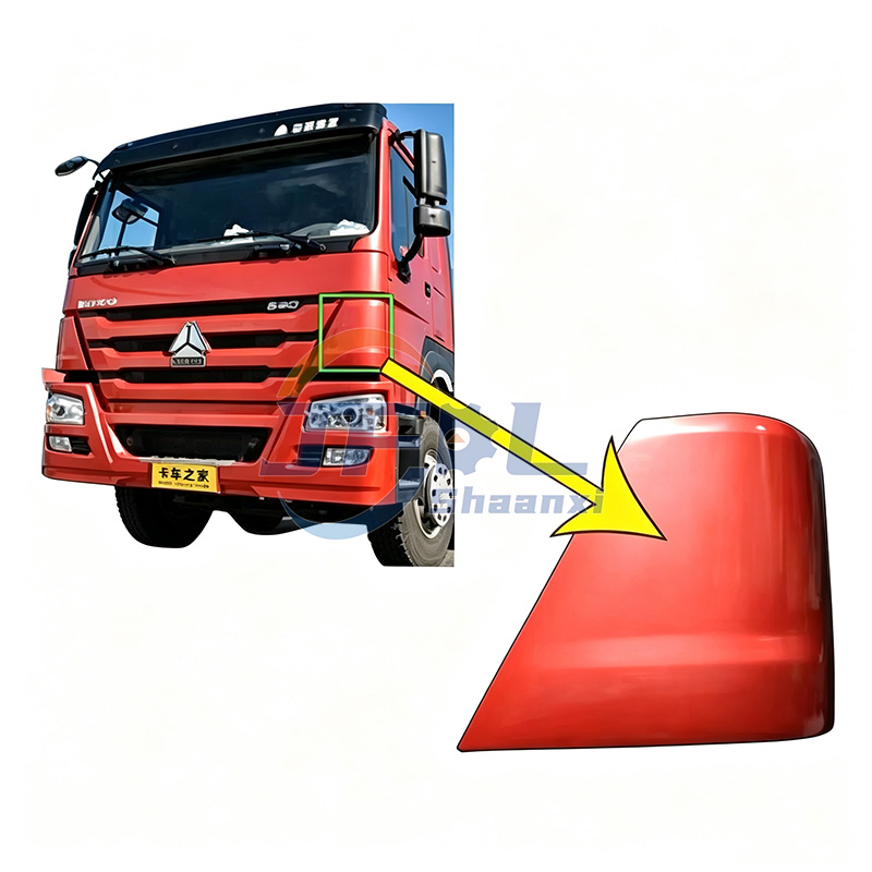 Truck Cabin Side Wind Deflector Assembly Left WG1642111013 Right WG1642111014 for HOWO 7 A7 Trucks 