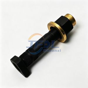 Heavy-Duty Truck Rear Wheel Hub Bolt with Nut WG9112340123 for HOWO 7 A7 T7H TX TH7 Trucks 