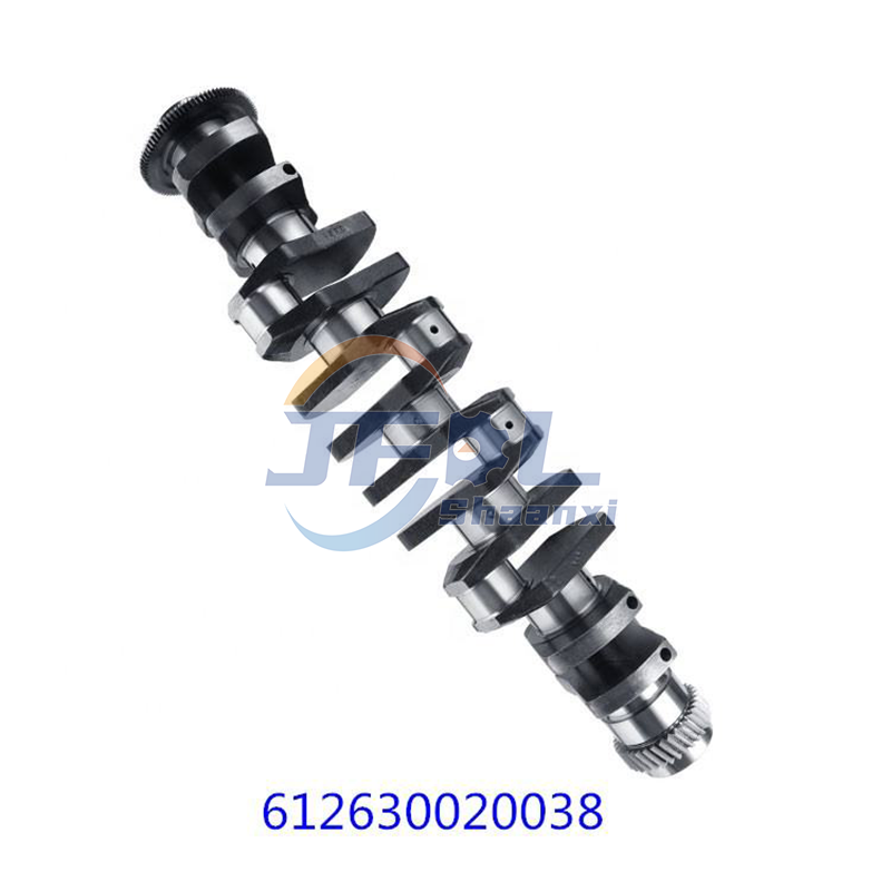 Weichai WP10 WD615 Diesel Engines Forged Steel Crankshaft Assembly 61560020029 SHACMAN Delong F2000 F300 X3000 Truck Spare Parts