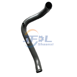 SINOTRUK HOWO Genuine Radiator Outlet Steel Pipe WG9725530007 - Durable Heavy Duty Truck Cooling System Component